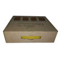 Custom Print 4 Bottle Packing Wine Paper Box for Sale